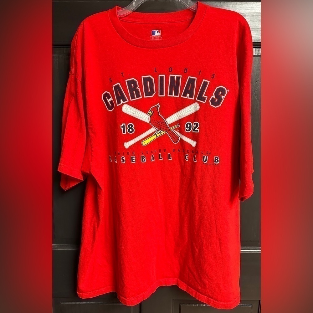 Genuine Merchandise MLB St. Louis Cardinals Baseball T-shirt Men’s Size 2XL